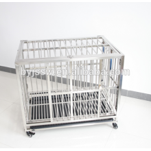 304 Stainless Steel Dog Kennels Cages with Top Opening